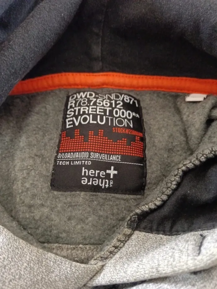 C54 sweat gris C&A 15-16 ans - photo numéro 3