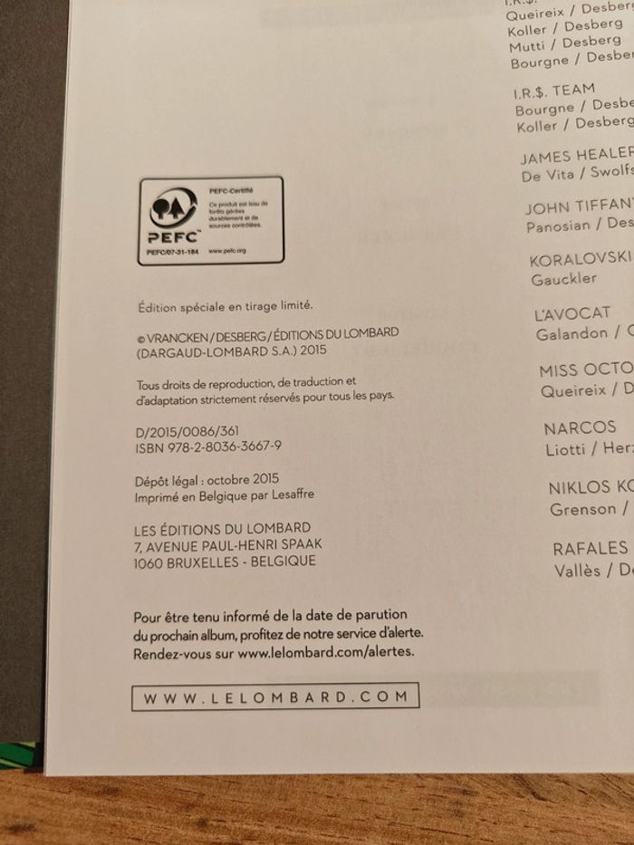 BD I.R.$ tome 1 - photo numéro 2