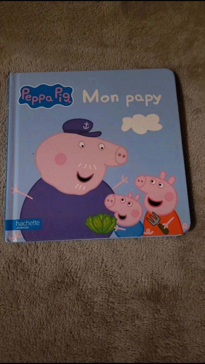 2 Livres mon papy ma mamy peppa pig - photo numéro 2