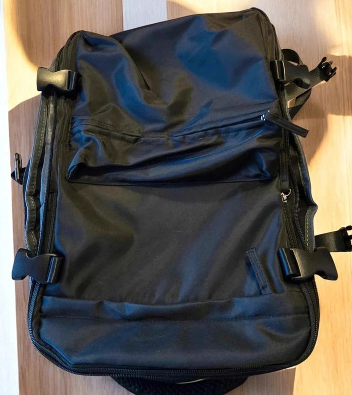 Sac à dos cabine compression 40×25×20 NEUF Compatible Ryanair/EasyJet - Bagage à main sous vide KAKI - photo numéro 6