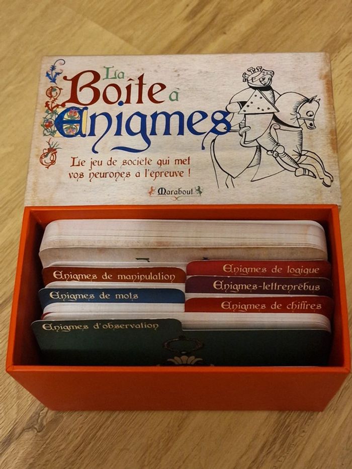 Jeu La  Boite a énigmes Marabout - photo numéro 5
