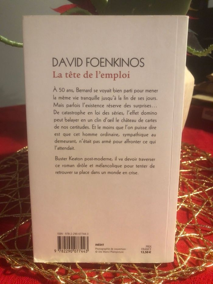 La tête de l’emploi - David Foenkinos - photo numéro 2