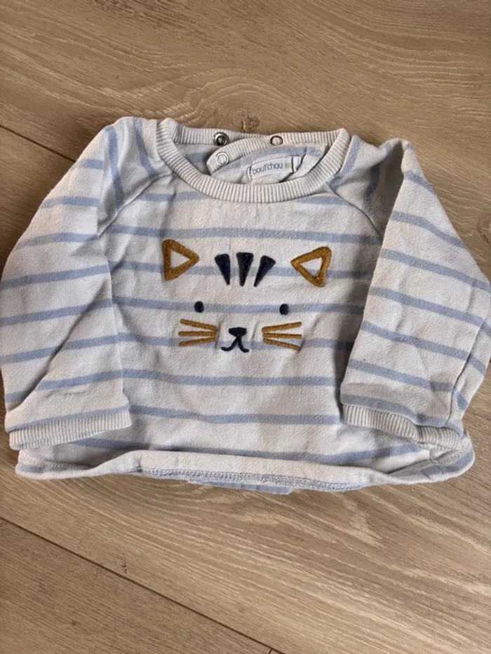 Pull bout’chou bio 3 mois