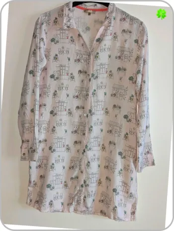 Haut de pyjama femme Darjeeling S