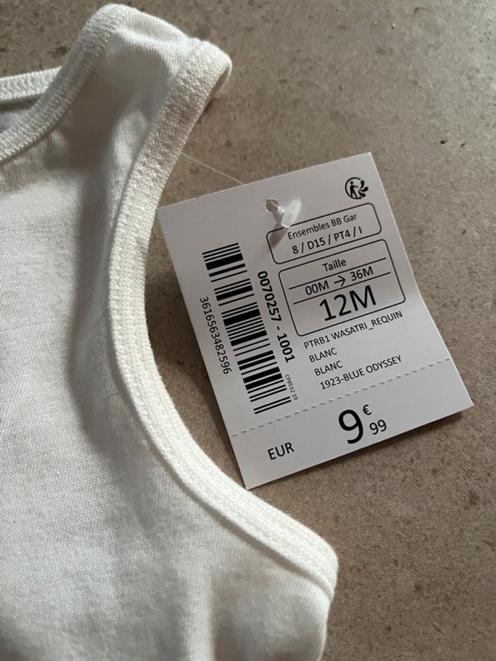 Ensemble été bébé garçon 12 mois - photo numéro 3