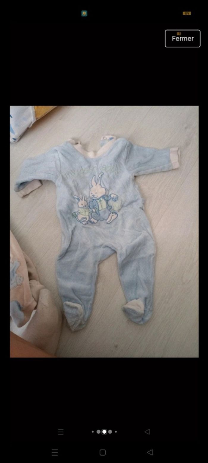 Lot pyjama body trois mois - photo numéro 7