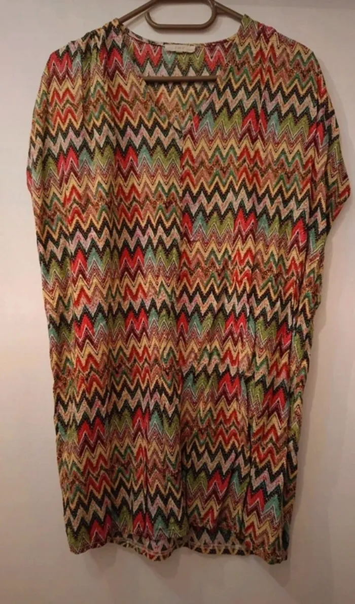 Robe été multicolore