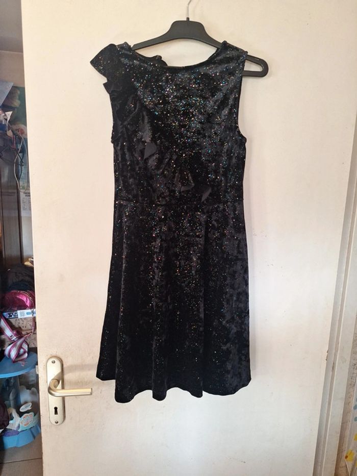 Robe velours pailleté zara 12 ans