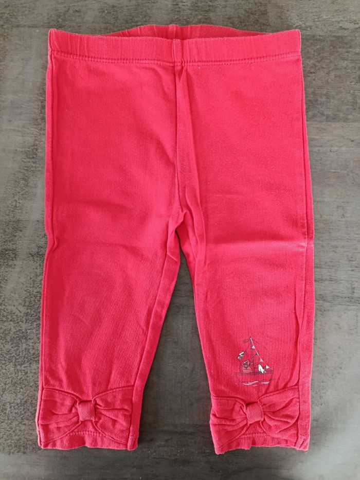 Ensemble legging+tunique  fille 12 mois - photo numéro 4