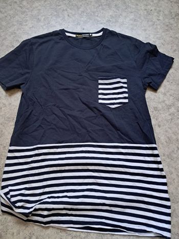 T-shirt simple façon marinière