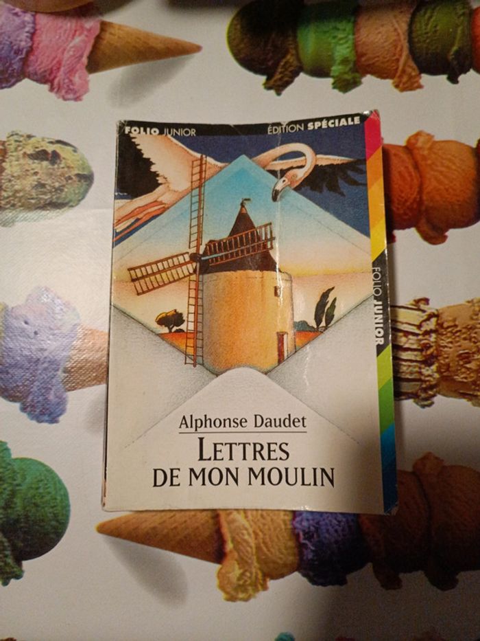 Livre lettres de mon moulin