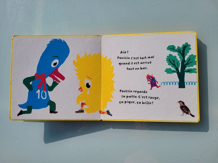 Livre tout carton 🐥 Le Bobo de Poussin 🩹 50 - photo numéro 5