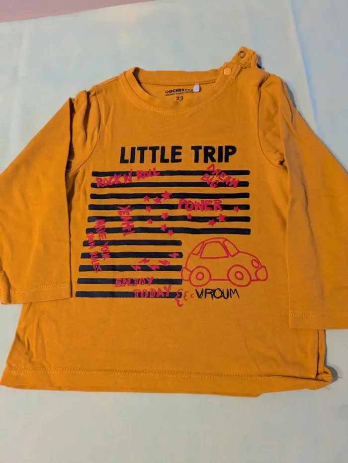 Lot de 2 tee-shirts ML 2ans - photo numéro 4