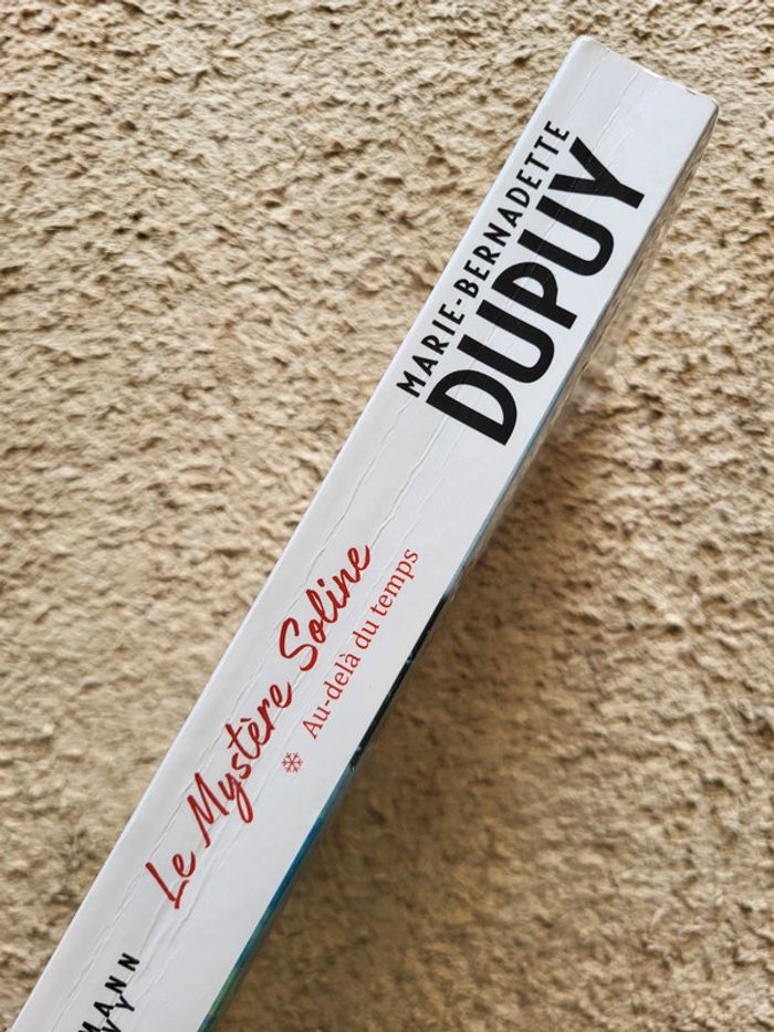 Livre Le mystère Soline, Au-delà du temps de Marie-Bernadette Dupuy - photo numéro 4