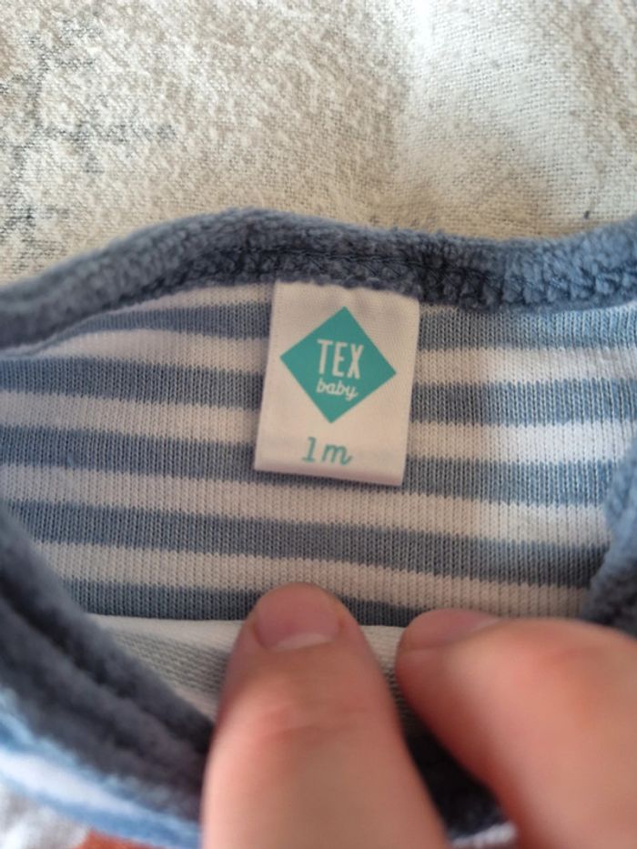 Pyjama 1 mois tex - photo numéro 3