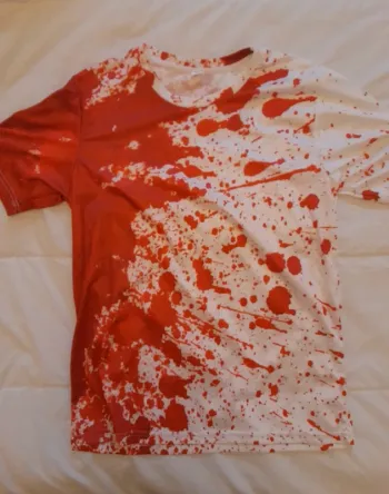 Tee shirt Halloween sang