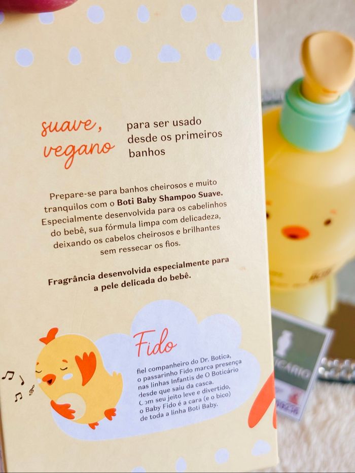Shampoo Suave Boti Baby OBoticario - photo numéro 6