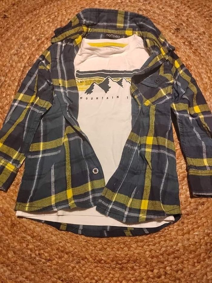 Chemise et haut MC 3 ans