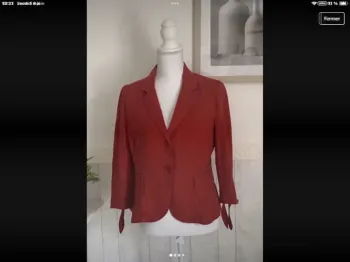 Veste lin zara