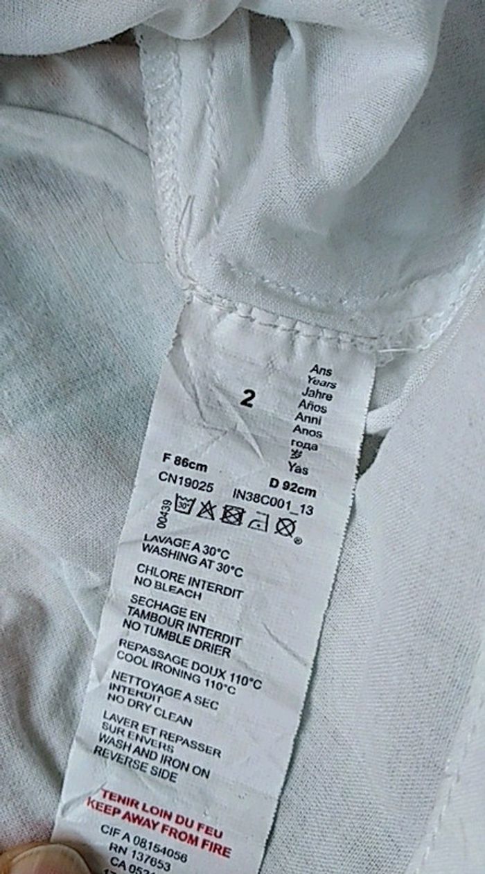 Blouse débardeur catimini 2 ans - photo numéro 5