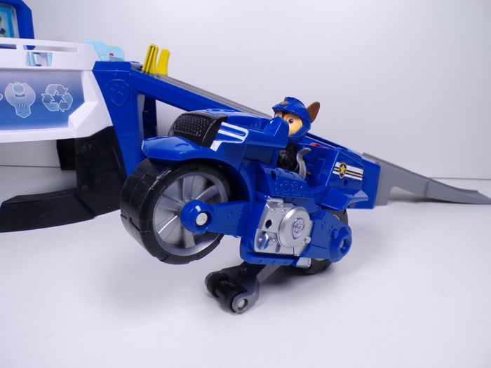Lanceur Moto Pups - Chase - Paw Patrol - Pat Patrouille - photo numéro 7