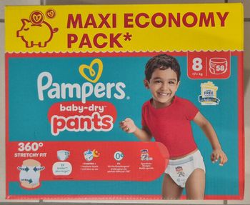 Couches pampers baby pants T8