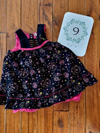 Robe velours côtelé 9 mois Orchestra