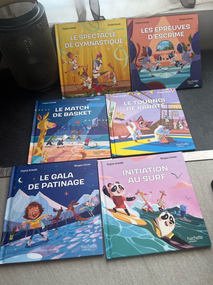 Lot de 6 livres