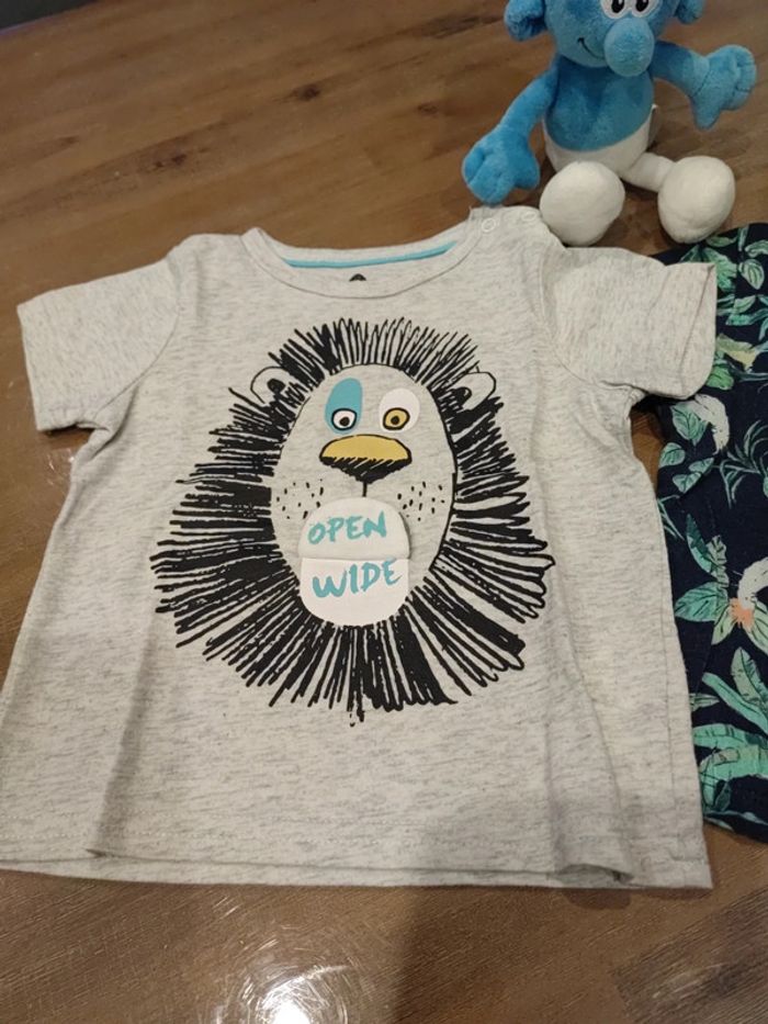 2 tee-shirts manches courtes - photo numéro 2