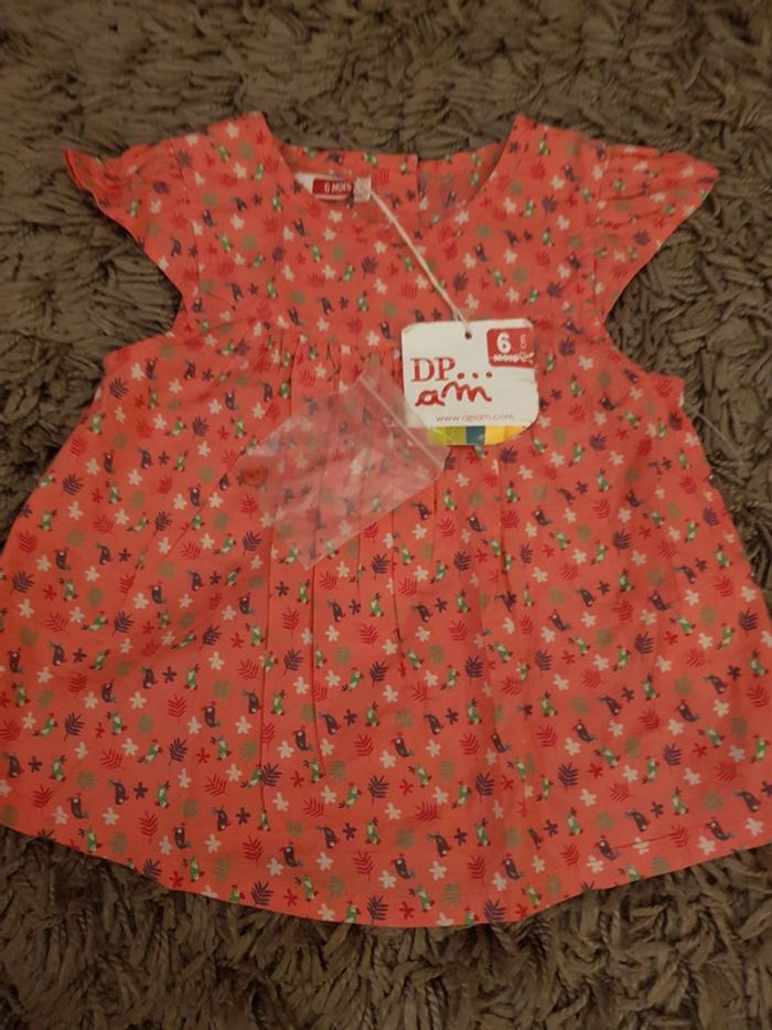 Blouse neuve 6 mois DPAM