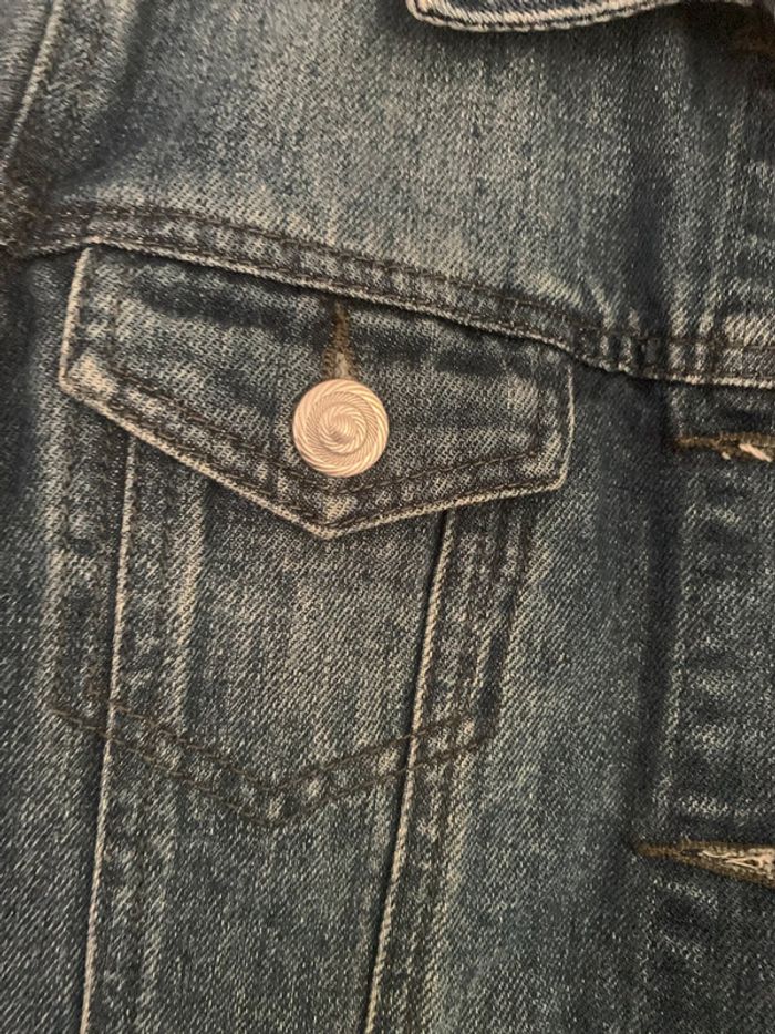 Veste B n K en jean taille 36 coupe droite - photo numéro 7
