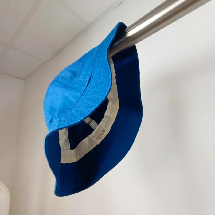 Bob bleu vif 100 % coton, taille 55 cm enfant, chapeau été mixte léger T004 - photo numéro 3