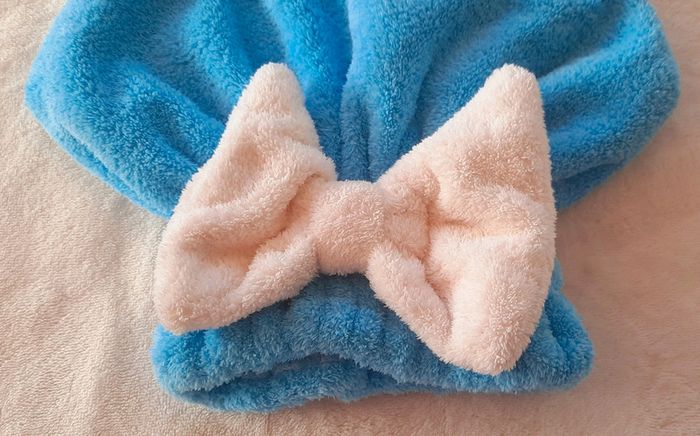Bonnet serviette - photo numéro 3