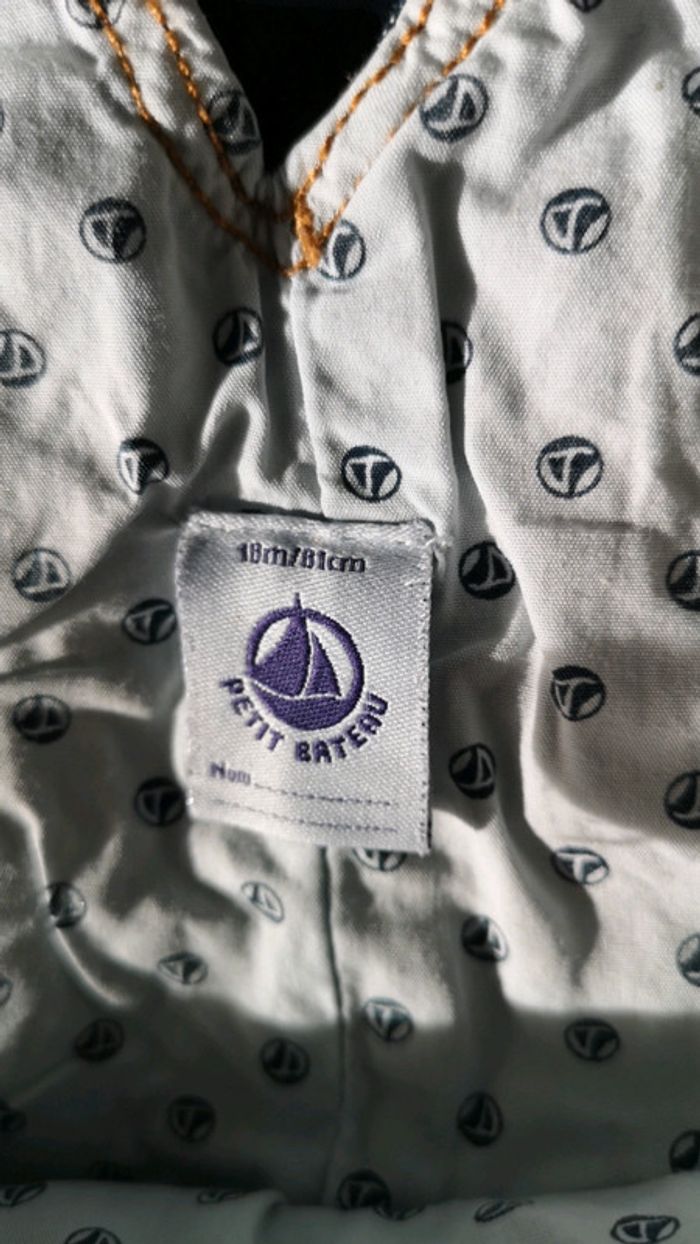 Salopette petit bateau 18 mois - photo numéro 3