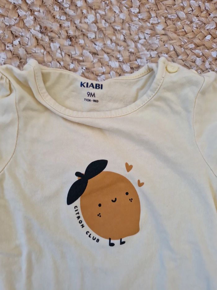Lot de 3 tee shirt 9 mois - photo numéro 5