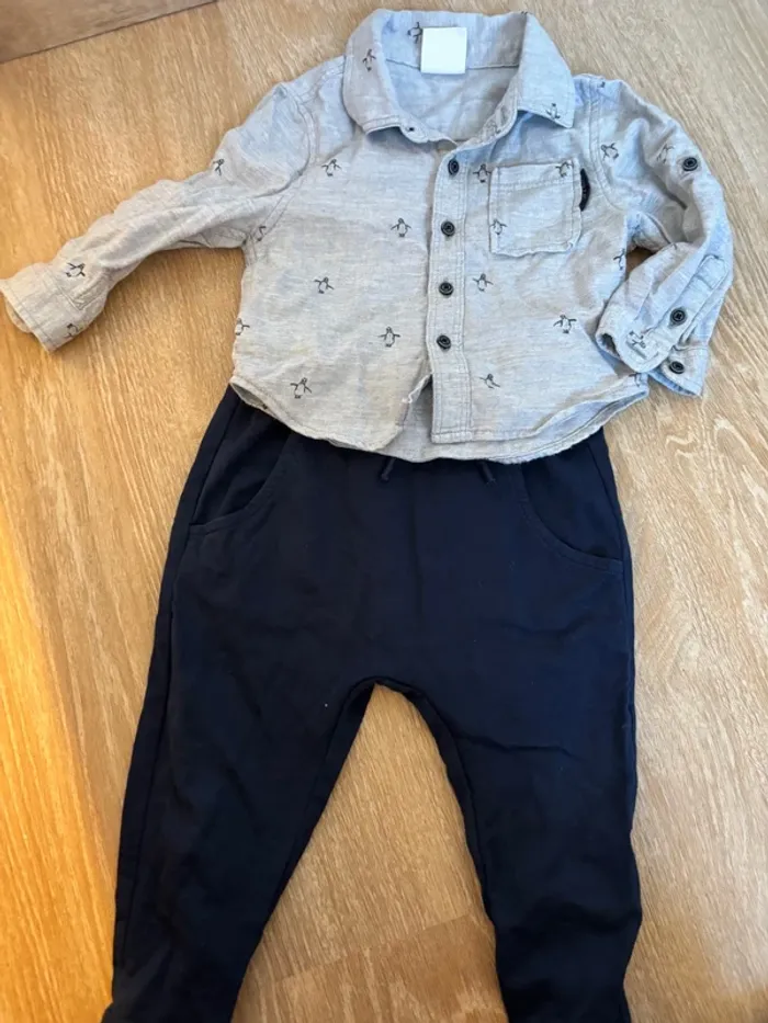 Ensemble bébé garçon enfant 18 mois