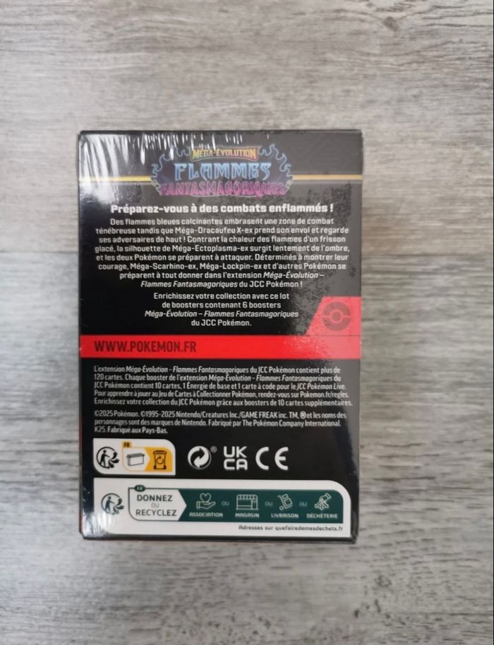Bundle 6 boosters Pokémon Mega Évolution - photo numéro 2