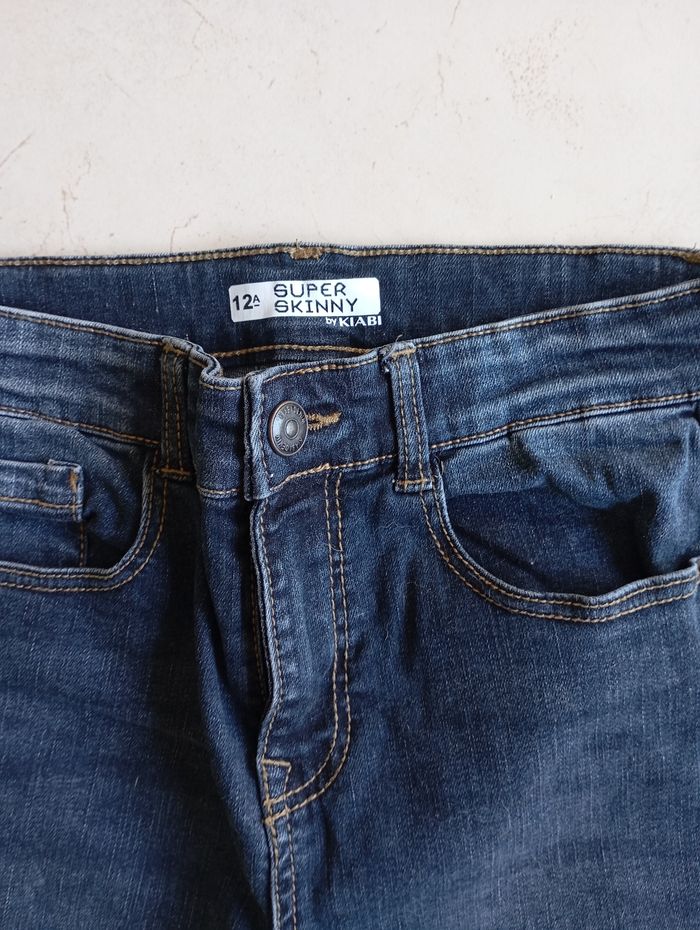 Jean super skinny 12 ans neuf fille garçon - photo numéro 2