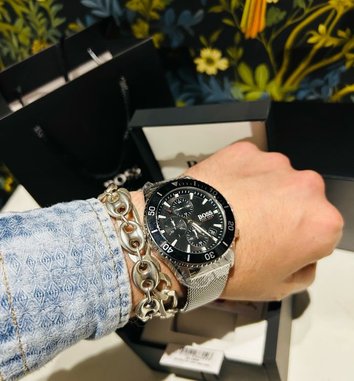 Montre Boss Admiral en Acier Argenté - photo numéro 3