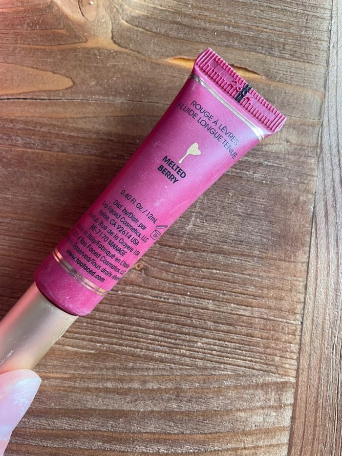 Rouge à lèvre too faced melted berry - photo numéro 2