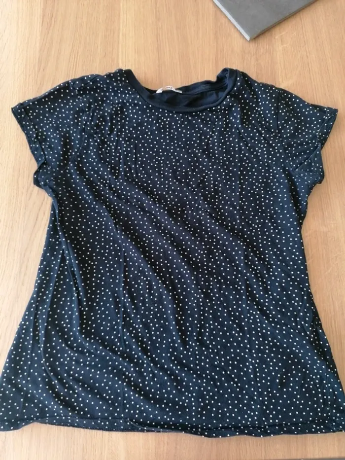 T-shirt à pois