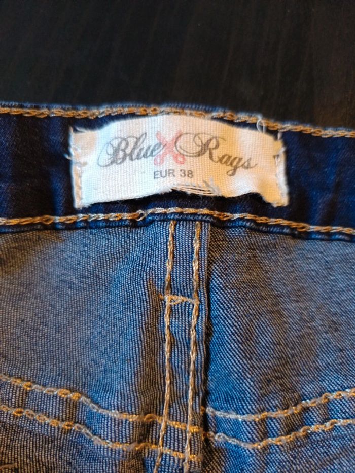 Jeans blue rags - photo numéro 3