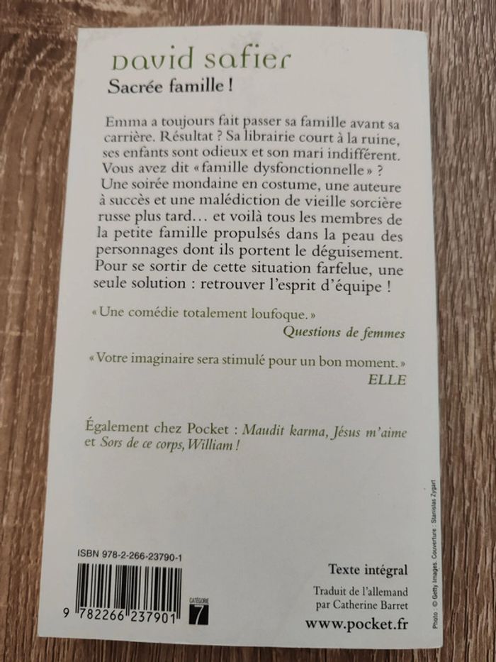 David Safier 🟣 Sacrée famille - photo numéro 2