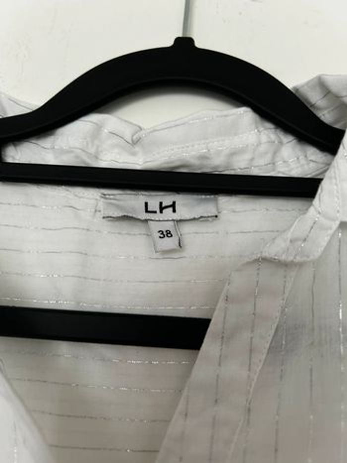 Chemise blanche et argentée - photo numéro 3