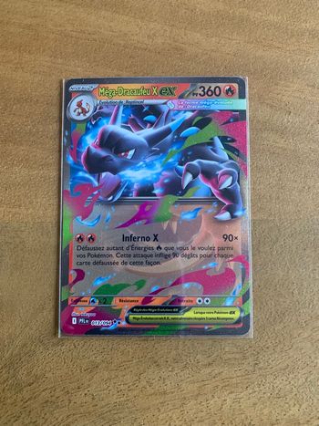 Carte Pokemon Mega-Dracaufeu EX 013/094