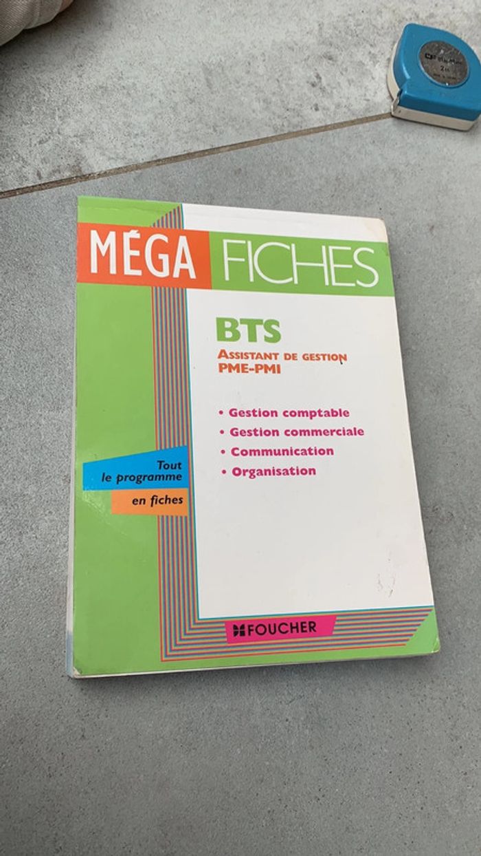 Méga fiches buts autant de gestion pme pmi