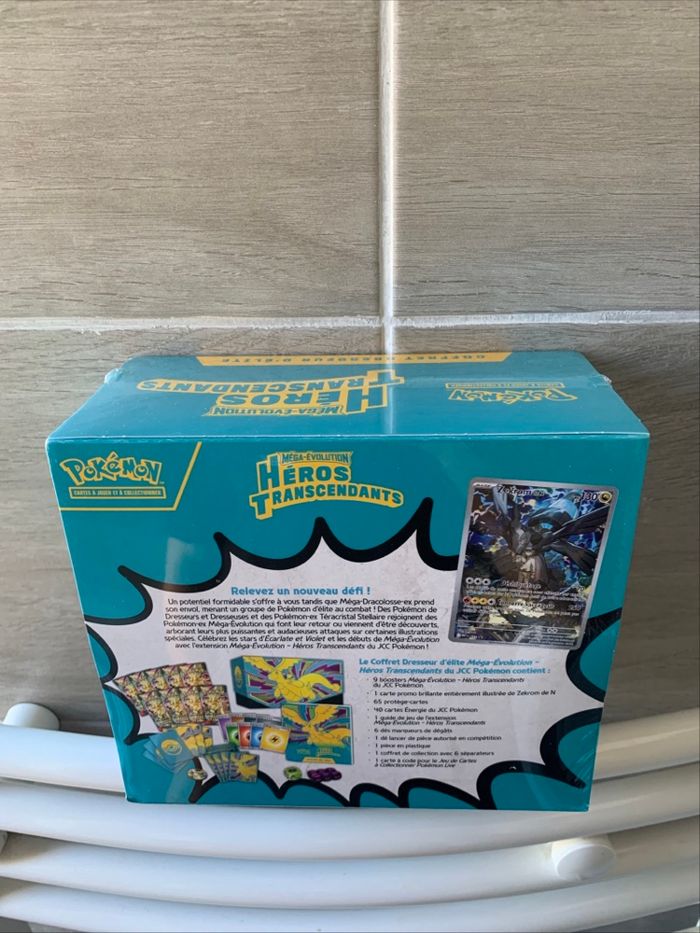 ETB coffret dresseur d’élite - Héros transcendants ME2.5 - photo numéro 5