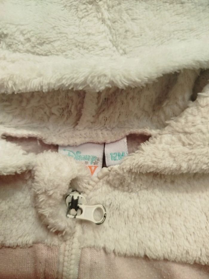 Gilet à capuche hiver Minnie 12 mois fille Disney - photo numéro 3