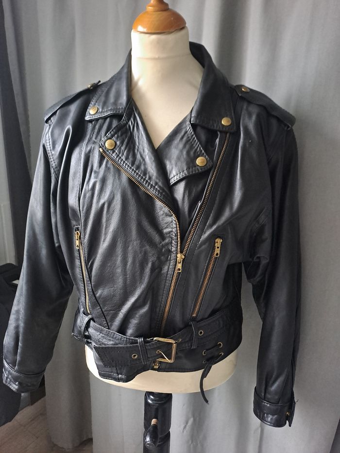 Blouson cuir