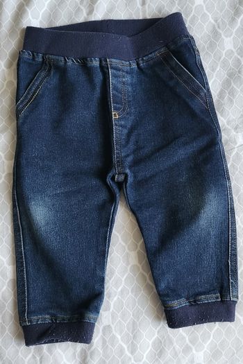 Pantalon en jean Mots d'enfants 12 mois